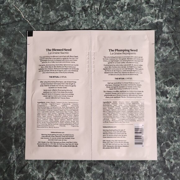 Fable and Mane Shampoo and Conditioner Duo - NEW - Picture 2 of 2